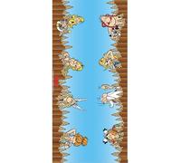 Chemin de table tissu Astérix 3 m - Multicolore