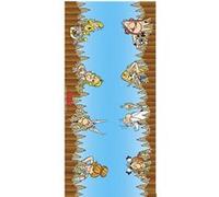 chemin de table tissu astérix gaulois 28cmx3m bleu - générique 12822-ax Bleu G