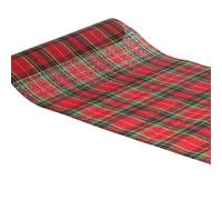 chemin de table tissu tartan écosse 28cmx3m rouge - 12315 Chaks Rouge G
