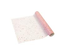 chemin de table tulle pailleté rose 28cmx5m - hobi ct104rog Rose G