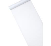 chemin de table uni intissé Couleur - blanc