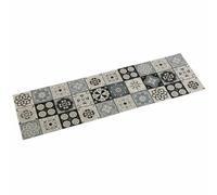 Chemin de Table Versa Mosaïque Noir Polyester (44,5 x 0,5 x 154 cm) Versa