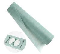 Chemin De Table Vert Sauge, 30 cm x 25 m Decoration Table No Tejido Verde Eucalipto Para Cumpleaños, Bodas, Bautizos, Comuniones y Otras Celebraciones