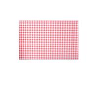 Chemin de table vichy retro 28 cm x 5 m - Rouge