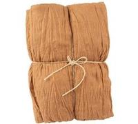 chemin de table voile étamine 90cmx3m chocolat - arty fetes factory 95219 Marron G