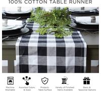 Chemin De Table Woodland Holly De Noël Pour Cuisine Et Décoration De Table, 35,6 X 182,9 Cm, Poinsettia Et Verdure De Noël