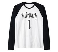Chemin DE Vie Naissance NUMÉROLOGIE 1 Un Nombre d'ange Femme Manche Raglan