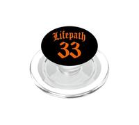 Chemin DE Vie Naissance NUMÉROLOGIE 33 Six 6 NO d'ange PopSockets PopGrip pour MagSafe