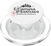 Chemin d'hiver - El Camino de Santiago PopSockets PopGrip pour MagSafe