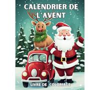 Chemin Féerique de Noël : Calendrier de l'Avent à Colorier