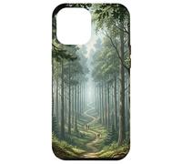 Chemin Forestier Scène Nature Sentier Boisé Serein Grand Coque pour iPhone 12 Pro Max