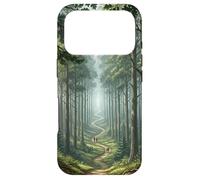 Chemin Forestier Scène Nature Sentier Boisé Serein Grand Coque pour iPhone 17 Pro