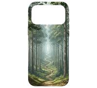 Chemin Forestier Scène Nature Sentier Boisé Serein Grand Coque pour iPhone 17 Pro Max