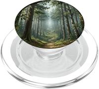 Chemin Forestier Scène Nature Sentier Boisé Serein Grand PopSockets PopGrip pour MagSafe