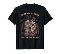Chemin introverti du sanctuaire de la forêt enchantée de la T-Shirt