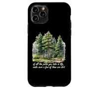 Chemin que vous prenez John Muir Nature Lover Randonnée en montagne Coque pour iPhone 11 Pro
