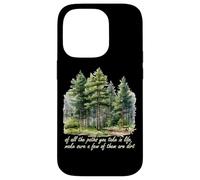 Chemin que vous prenez John Muir Nature Lover Randonnée en montagne Coque pour iPhone 14 Pro