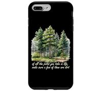 Chemin que vous prenez John Muir Nature Lover Randonnée en montagne Coque pour iPhone 7 Plus/8 Plus