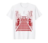 Chemin sacré Japonais en Harajuku rétro Vaporwave 80's 90's T-Shirt