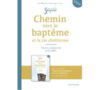 Chemin vers le baptême - adulte - doc accompagnateur Document accompagnateur - La Diffusion Catéchistique-Lyon - Tardy Eds - Livre CD - Essai CD