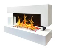 Chemin'arte - Cheminée électrique design 2000w blanc 239