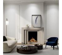 Cheminée à gaz DRU Maestro 60 Tall RCH Gaz naturel G20 (H/E) sans PowerVent, Matt Glas, LED, CV-Glas