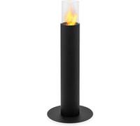Cheminée à l'éthanol - Blumfeldt Fiamme Pila - brûleur 0,5 litre - 4/5 h de combustion - Noir G