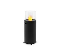 Cheminée à l'éthanol - Blumfeldt Fiamme Tamburo - brûleur 0,8 litre - 4-5 h de combustion - noir G