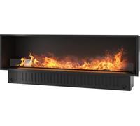 Cheminée à vapeur d'eau encastrable Invapo Inside 1800 - Flammes multicolores, effet 3D et contrôle par application, réservoir de 3,6 l - 183 cm