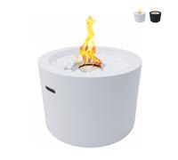 Cheminée au bioéthanol à poser braséro rond 47.5 cm jardin extérieur Rodi