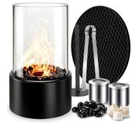 Cheminée au bioéthanol, cheminée de table à l'éthanol, cheminée de table, cheminée de table portable, poêle d'extérieur, cadeau, ro