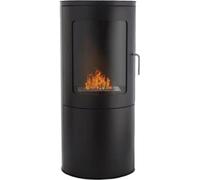 Cheminée au bioéthanol Richmond, design traditionnel de poêle à bois, écologique, paroi arrière plate, puissance de chauffage de 1,9 kW, capacité de 1,2 litres, jusqu'à 6 heures de combustion, efficac