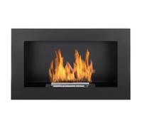 Cheminee bioethanol 65cm murale, suspendue