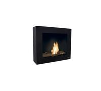 Cheminée Bioéthanol Murale - Bestbio - AF-BB - Noir - 1,75kW - 70x20x60cm