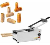 Cheminée Cake Roll Maker, 1500 W Haute Puissance Four Grill Machine avec 2 Outils Idéal pour les Boulangeries et Snack Shops