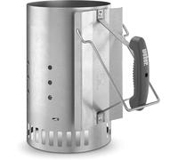 Cheminée d'allumage, Rapidfire Starter - Grand (32cm de hauteur), allume-feu compact avec deux poignées, barbecues à charbon Ø 47cm et +, aide à l'allumage pour charbon et briquettes - (7416)
