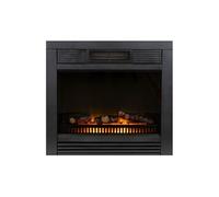 Cheminée Électrique chauffage effet feu de bois 1800 Watt Chicago LED