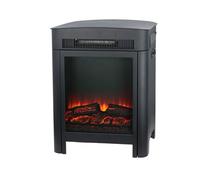 Classic Fire Cheminée Électrique Modena - Poêle Électrique Indépendant avec Effet de Foyer - 1800-2000 Watts - Noir