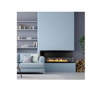 Cheminée d'angle encastrable au bioéthanol Biocamino 120x45 Sutri 120