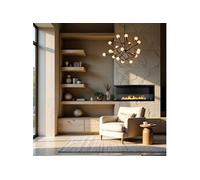 Cheminée d'angle encastrable au bioéthanol Biocamino 120x45 Sutri 120