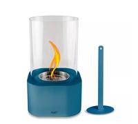 Cheminée de table au bioéthanol bleue WD Lifestyle