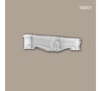 Cheminée décorative 164001 Profhome Élement décorative design intemporel classique blanc