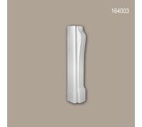 Cheminée décorative 164003 Profhome Élement décorative design intemporel classique blanc