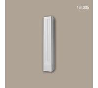 Cheminée décorative 164005 Profhome Élement décorative design intemporel classique blanc