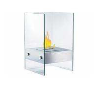 : Cheminée décorative au bioéthanol en verre