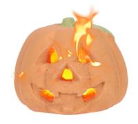 Cheminée d'extérieur en forme de - Décoration en céramique ignifuge, brasero festif d'automne | Halloween, feu de intérieur et extérieur, décoration saisonnière pour les réunions