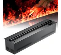 Cheminée électrique 3D à Vapeur D'eau, Humidificateur Encastré Avec Application, Télécommande, Commande Tactile, Couleurs Et Vitesse De Flamme Réglables, Humidificateur à Remplissage Automatique,150cm