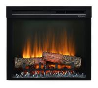 Dimplex Cheminée électrique XHD 23'' / 58 cm - Cheminée Murale avec Chauffage - 1400W - Effet de Flamme LED Optiflame - Chauffage activable - Télécommande Incluse