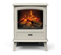 Cheminée électrique avec chauffage sur pied - Dimplex - Optimyst, 1000-2000W, télécommande - Evandale Galet