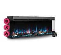 Cheminée électrique BALDERIA Athena smart 60 - Cheminée encastrable - Noir